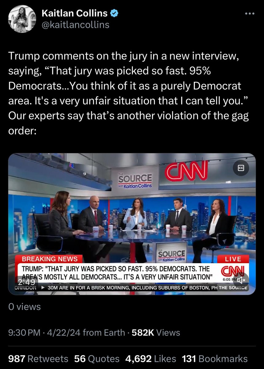 Donald Trump: I need a venue change and NYC is 'a purely Democrat area' where I can't get a fair trial because no one likes me. Trump's campaign: New Yorkers are lining to streets for a glimpse of the man they love.