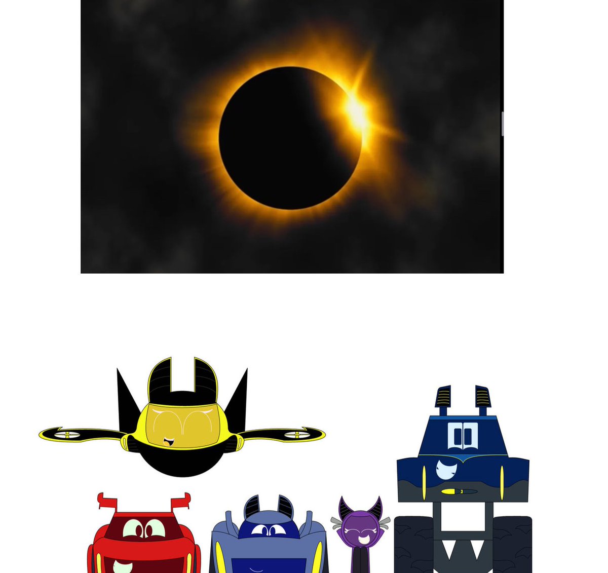 Batwheels Solar Eclipse 2024