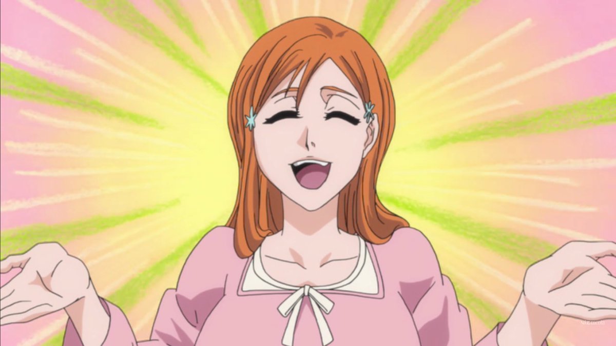 ○  therapy 
○  self care 
● Orihime smiling