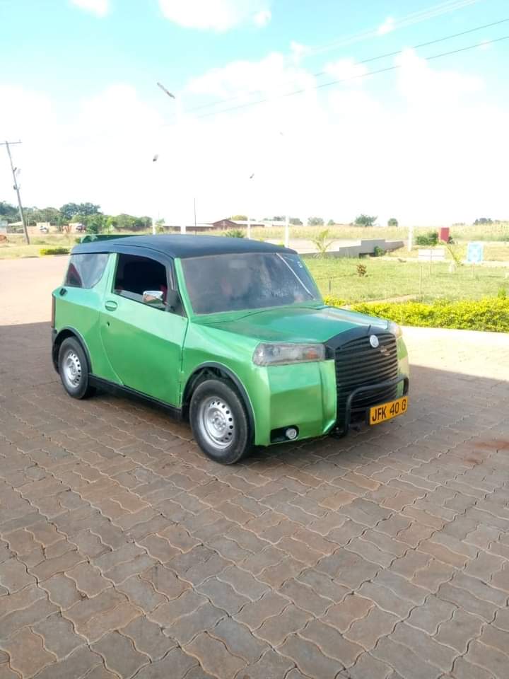 A man from Bunda,  Lilongwe in Malawi assembled that from scratch to his branded car. A project that has taken him a year.

Isn't this beautiful?