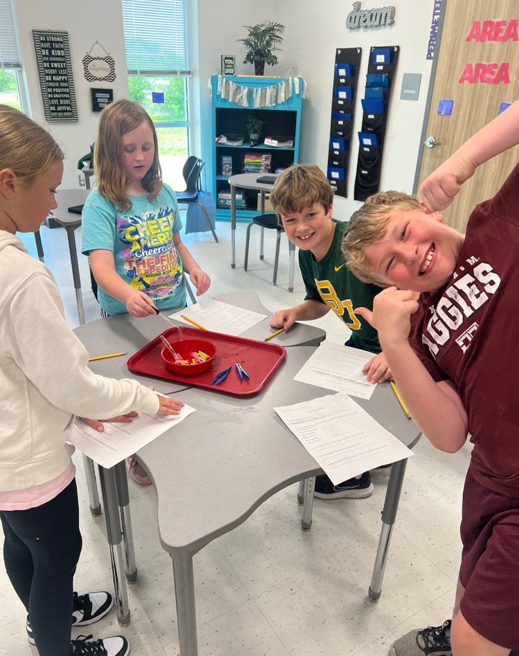ChinaSpringES's tweet photo. Students in Mrs. Stewart’s fourth grade class explored animal adaptations by conducting a lab on types of bird beaks. They determined the shape of the beak correlates with what it eats. #ourWHY https://t.co/PvohddEGHf