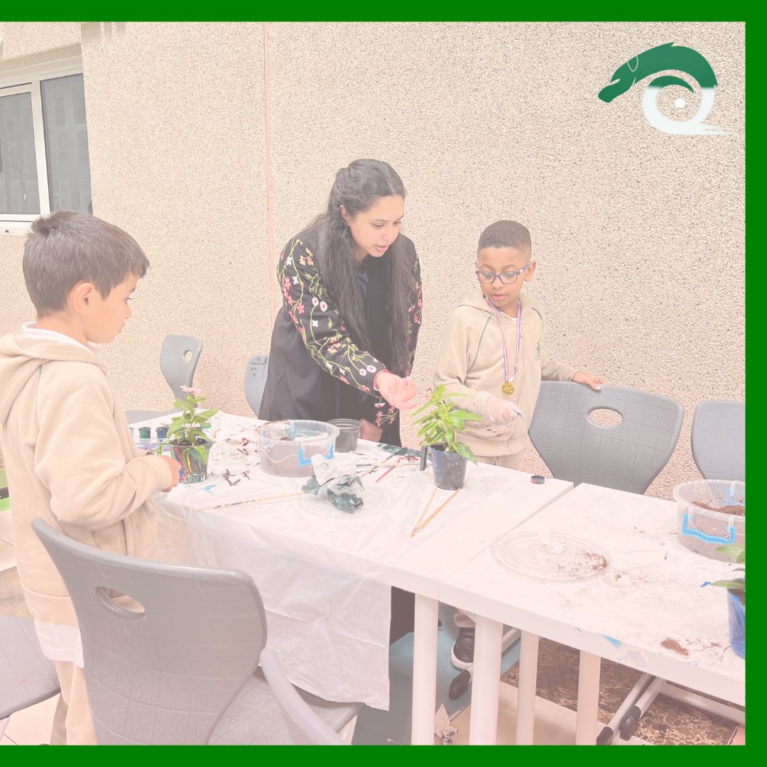 SlkRacing's tweet photo. Sustainability is not just about talking; it’s about taking action! And that’s how we SLK and Al-Forsan International Schools always make sure to inspire the next generation to make a sustainable difference. 🌟♻️ https://t.co/0N1pO4Lykc
