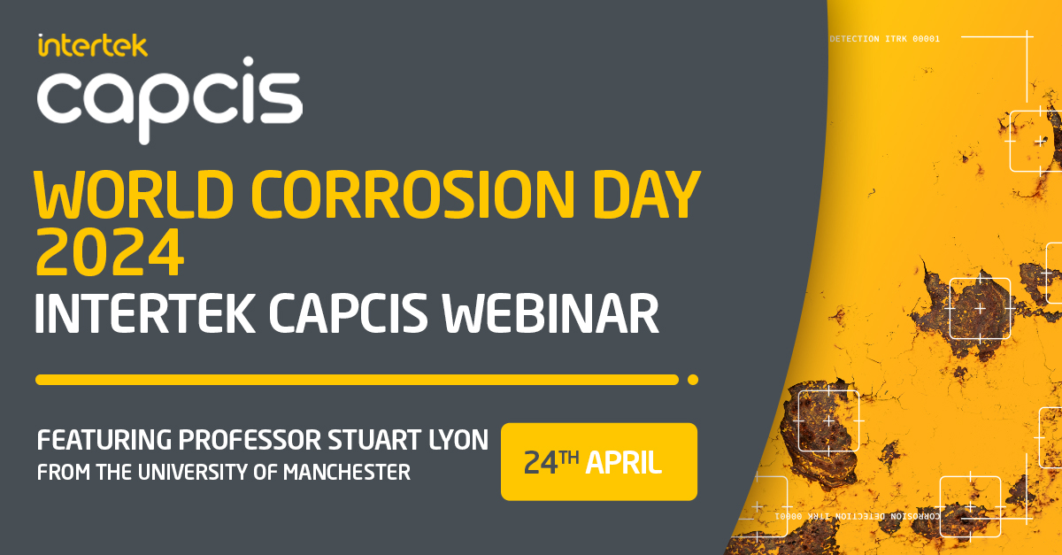 IntertekCB's tweet photo. Happy World Corrosion Day. Our World Corrosion Day is starting today at 10 AM (BST). Discover the history of corrosion science as we look at the life of U.R Evans and other historical pioneers of the corrosion world. Click here: https://t.co/drL12AbY3Q https://t.co/G368of8pYO