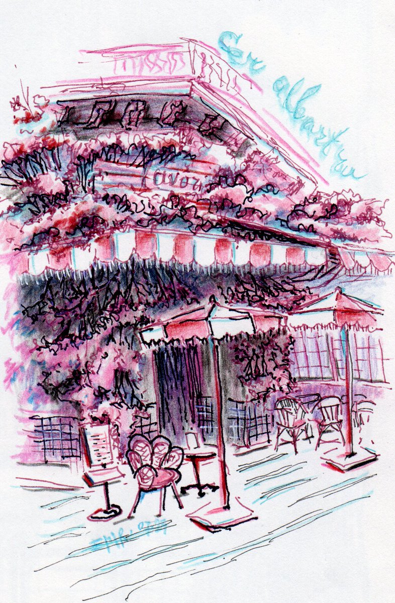 I look through rose-colored glasses

dragaflora.blogspot.com/2024/04/i-look…
#drawing #colorpencils #sketchbook #sketching #art #spring #pink #illustrations #inspiration #ink #flowers #nature #urbanscene #urbansketching
