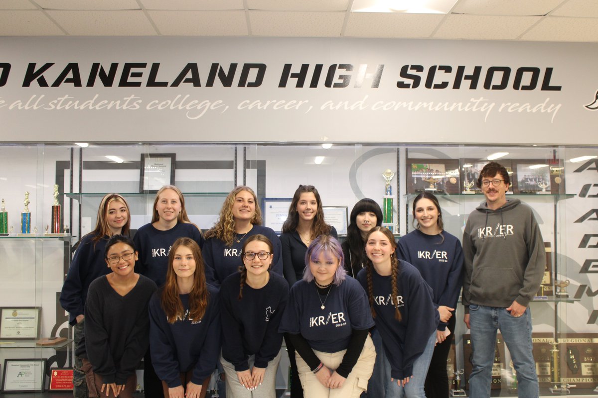 The Kaneland Knights won their first Illinois High School Association (IHSA) Journalism Sectional as a staff. Kaneland placed first out of 16 schools in Northern Illinois. Congratulations and good luck at state!

#kaneland #kanelandpride
#kanelandknights #kanelandkrier #journalis
