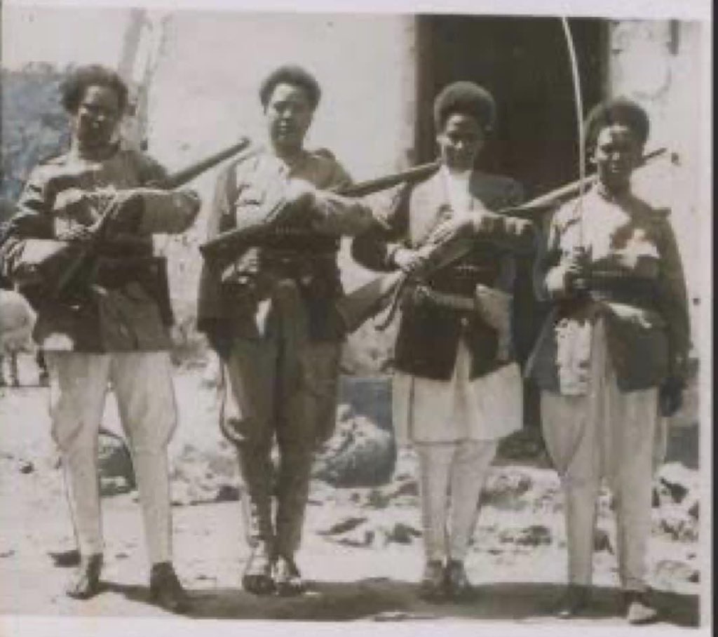 Joe__Bassey's tweet image. Women from the battle of Adwa, the War between Ethiopia and Italy. On Sunday, March 1, 1896, Ethiopian soldiers defeated Italian colonial army And remained the only African nation that was Never colonized. #Africa