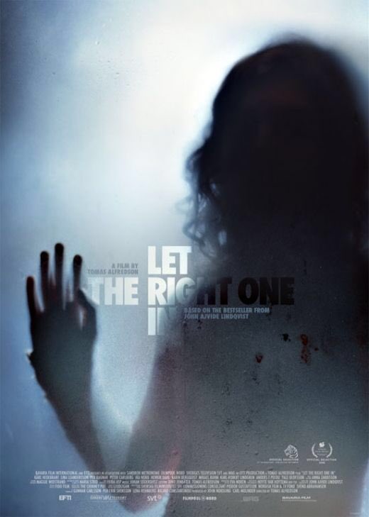 Let The Right One In (2008) poster. #TheHorrorReturns #TheHorrorReturnsPodcast #THRPodcastNetwork #Horror #HorrorMovies #HorrorFilms #HorrorTelevision #HorrorSeries #HorrorPodcast #HorrorFamily #MutantFam #LetTheRightOneIn #TomasAlfredson