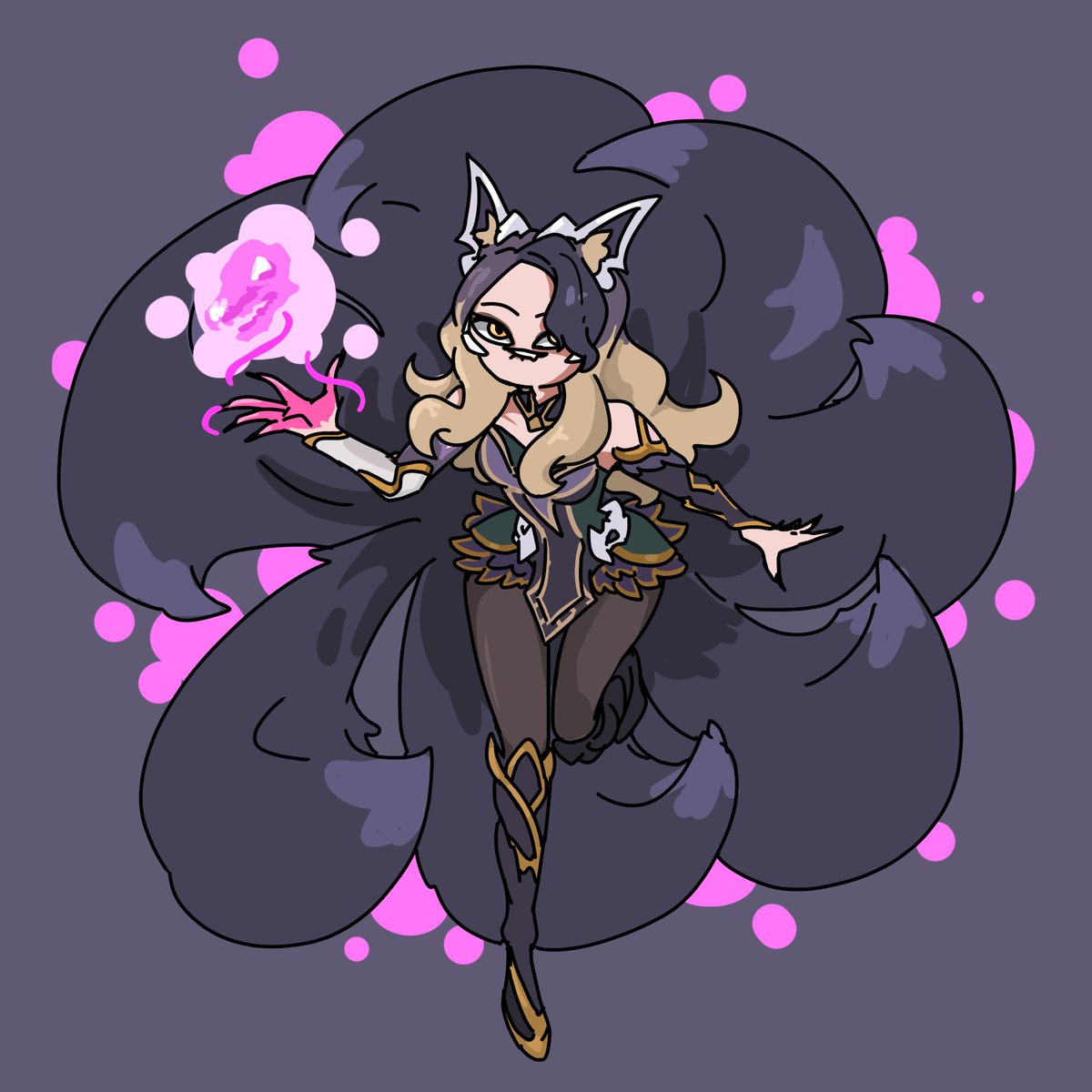 Ahri 「 」|sonwooangのイラスト