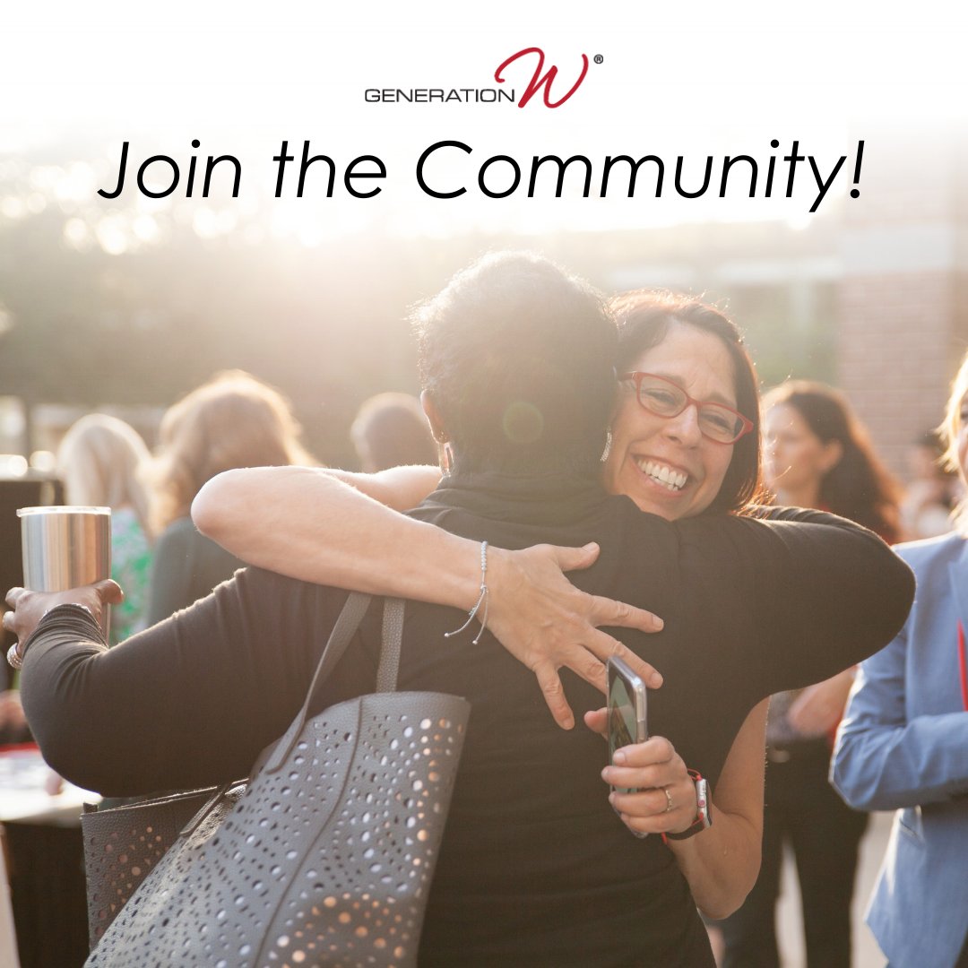 Continue the momentum of Gen W and join the community by signing up for the Generation W newsletter! Our newsletter is dedicated to education, inspiration, and connection! Stay in the loop and be inspired – click the link to subscribe! bit.ly/3UetviC