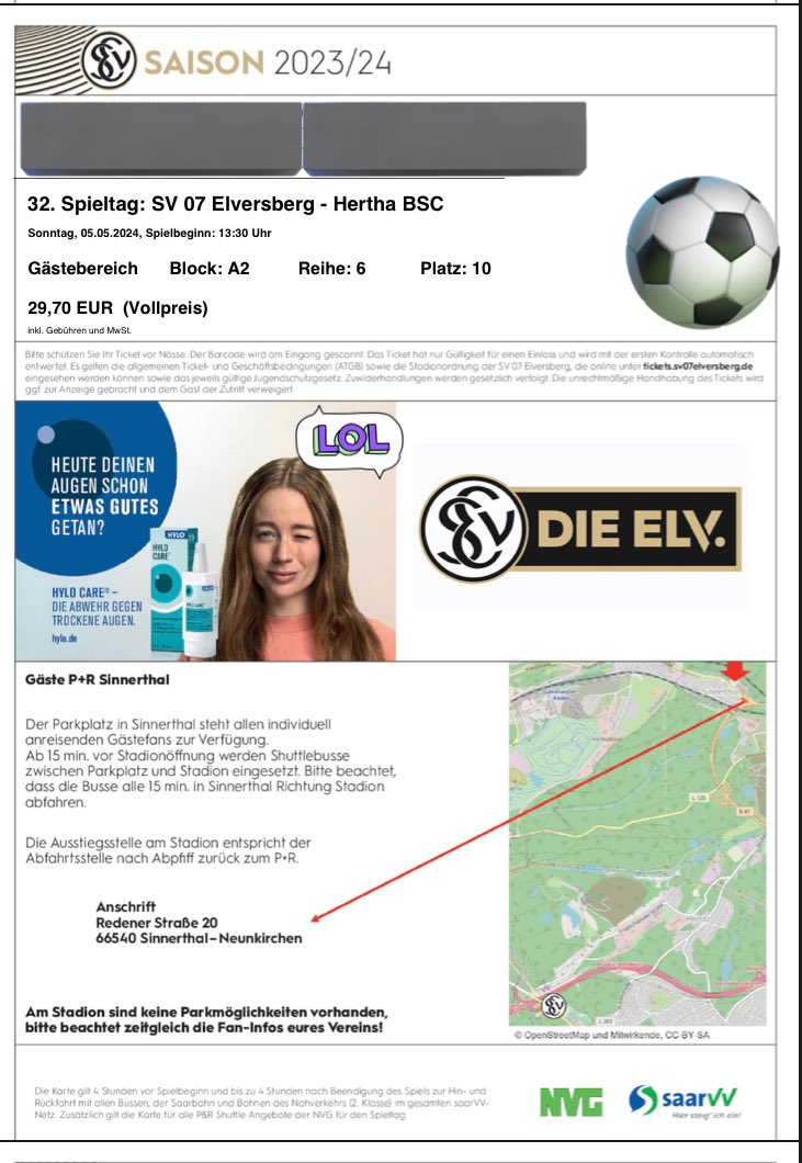 1892hilft's tweet image. Auch nach Elversberg bieten wir wieder eine Busfahrt an.

Wir haben sogar noch ein paar Tickets bekommen die wir Mitfahrenden zur Verfügung stellen können. 

Kosten Sprit : durch Mitfahrende + 18,92Busspende + Ticket.

Hotel organisiert jede r selbst.

#immerda #2teLigatutsoweh