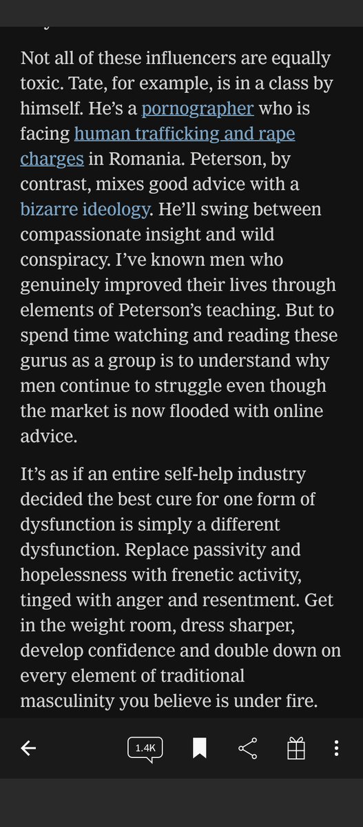 Dudes absolutely right about #JordanPeterson. He'll say something I COMPLETELY agree with and then 5 minutes later say the CRAZIEST shit.