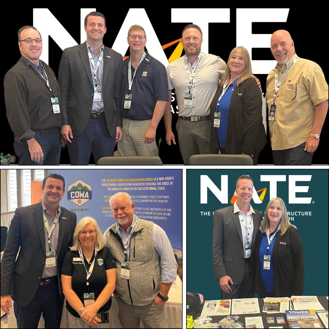 NATEsafety's tweet photo. Join #NATEsafety at the Wireless West Conference in Denver where keynote addresses and breakout sessions are hosted by top wireless executives with insights on what’s new in wireless.
#toweradvisorsllc
#ehresmannengineering
@LegacyTowers
@cowireless
#engineeringwireless https://t.co/Pn9Cx6nxaO