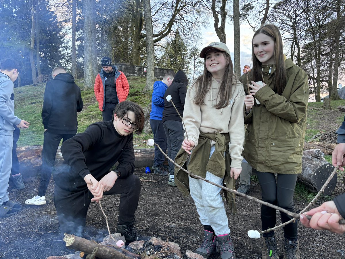 Mrs_HteacherRE's tweet photo. Campfire fun @HolyroodSec @HolyroodDofe https://t.co/74MEkWqtV9