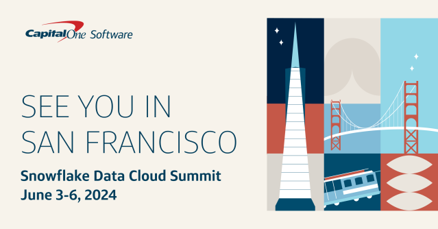 Capital One Software is headed back to Snowflake #DataCloudSummit! The team will be giving demos of Slingshot all week and our experts will be sharing best practices to help optimizing your #DataCloud in 7 (yes, 7!) speaking sessions–stay tuned for more... bit.ly/4dcFeH4