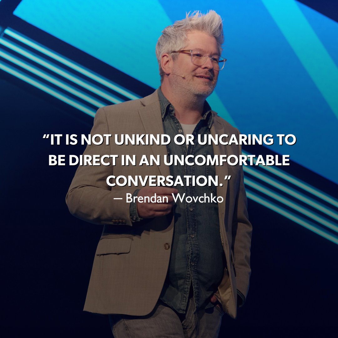 The way you handle the most difficult of conversations shows how much you care for your team. @RamseySolutions Chief Technology Officer, Brendan Wovchko, took to the #entresummit stage to address how crucial it is as a leader to be clear.