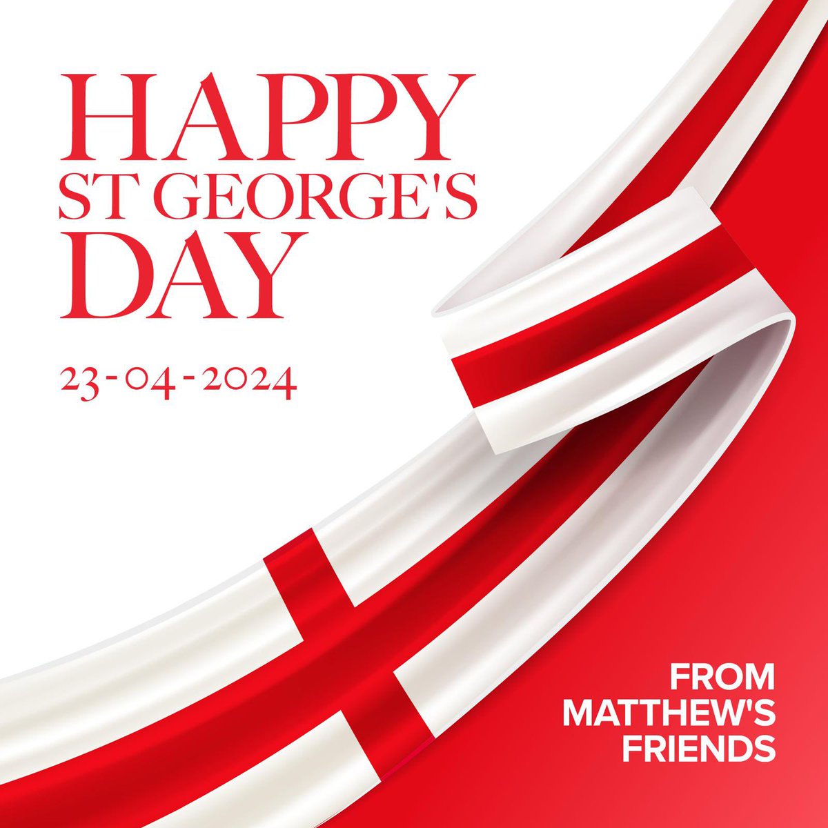 Happy St. George’s Day from us all at Matthew’s Friends #happystgeorgesday #ketogenic #medicalketogenicdiet