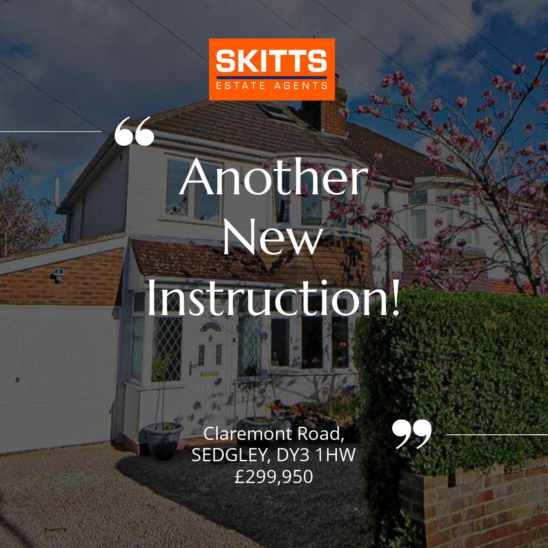 📍Claremont Road, SEDGLEY, DY3 1HW
🏡 4 bed Semi-detached House, £299,950
onthemarket.com/details/147369…

#skitts #propertyforsale #sedgley
 #dudley #wolverhampton #bilston