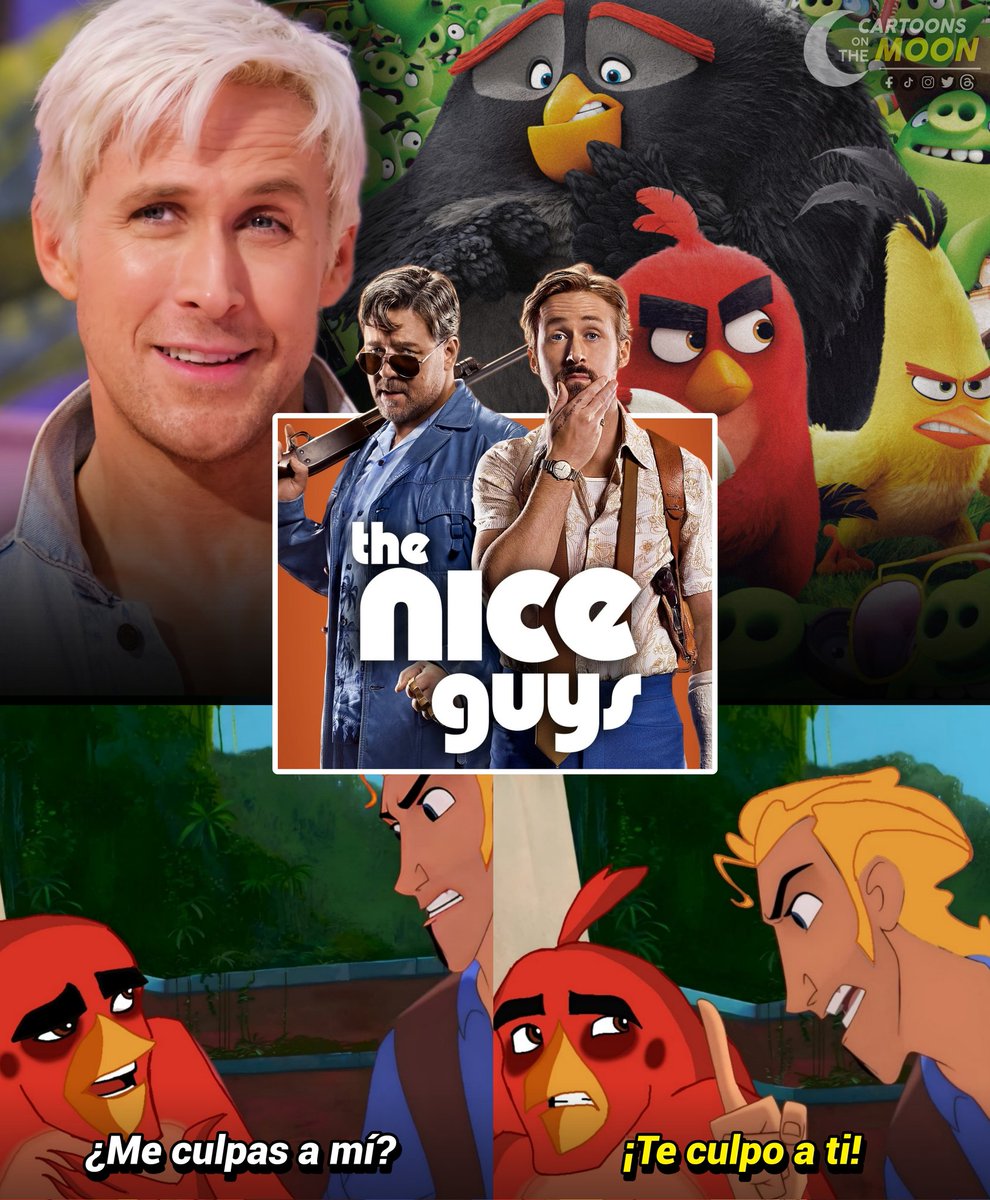 Ryan Gosling reveló que una de sus películas llamada 'The Nice Guys' jamás tendrá secuela.

Esto porque, en sus propias palabras, fracasó en taquilla porque le tocó competir con Angry Birds Movie:

💬 'Angry Birds simplemente nos destruyó...'