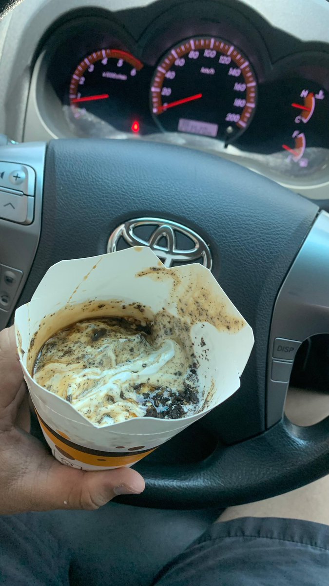 Recomendado el nuevo McFlury oreo Capuccino 😍😍