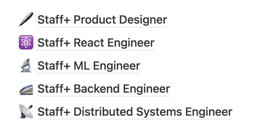 Warpcast is hiring staff-level or above engineers and designers.