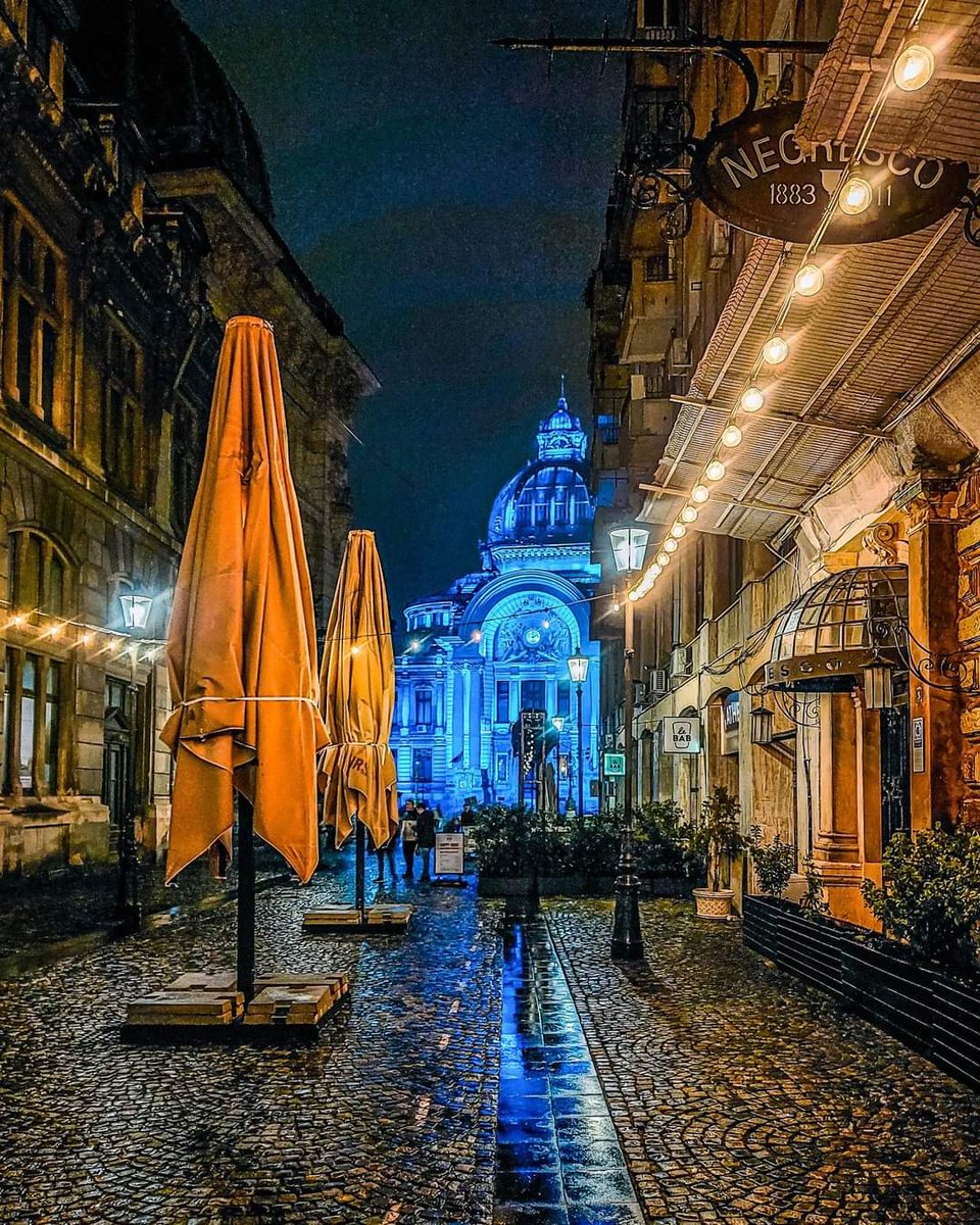 Rainy days in #Bucharest #România Location featured: CEC Palace, a famous postcard and a reminder of 'belle epoque'. Photo: mihaita.mano #TraveltoRomânia