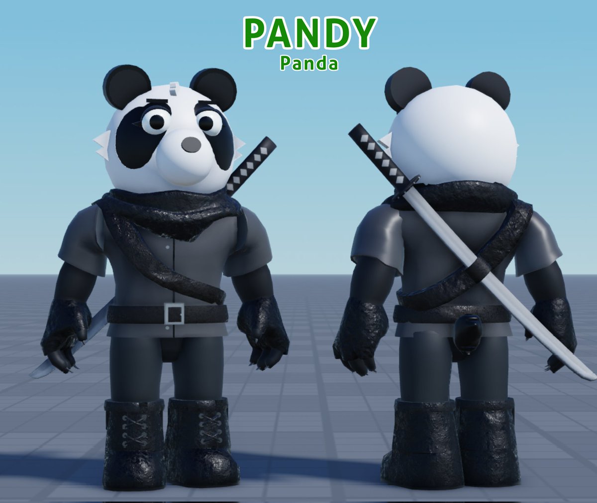 TSP Redesigns part 1!! 
Pandy, Katie and Kitty

Any interaction appreciated
#piggy #piggyroblox #robloxpiggy