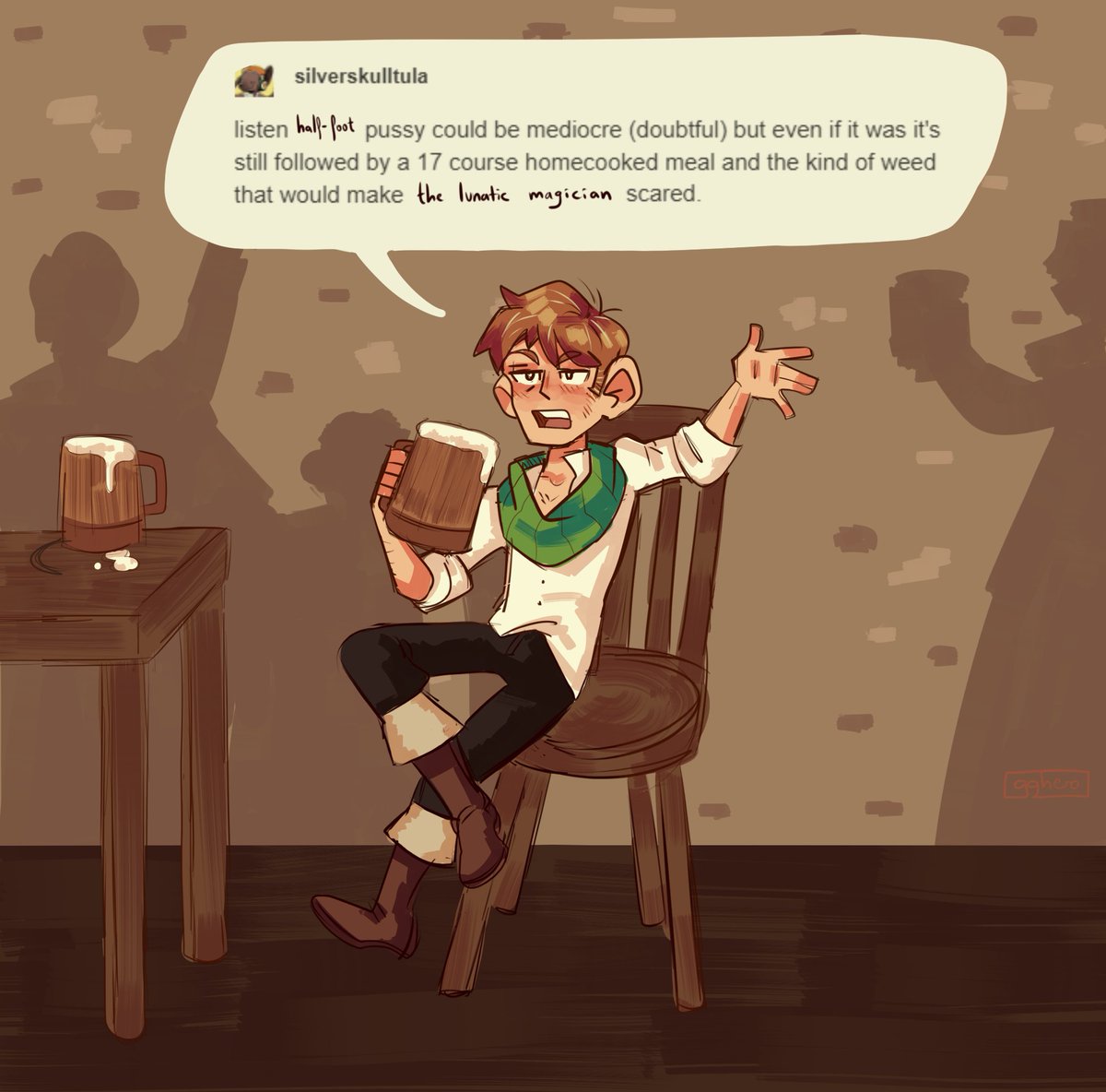 gghero_'s tweet photo. couldnt get that one tumblr post out of my head

[ dungeon meshi, chilchuck, marcille, laios, senshi ] https://t.co/NC6bBhGMRB