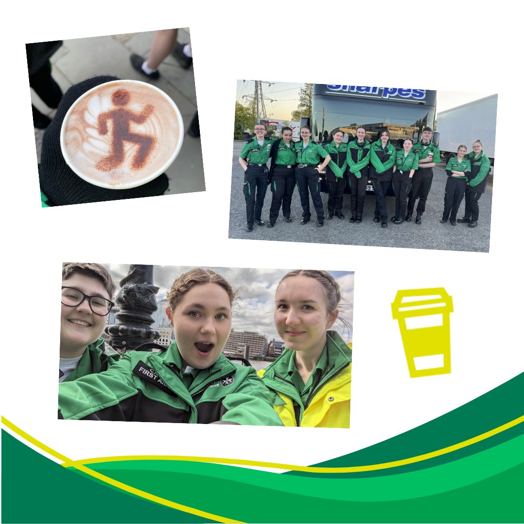 Sunday 21st April, over 15 Cadets from the East Midlands travelled to London to provide first aid cover for the London Marathon! East Mids Cadets were stationed across Sector 6, between mile 23.5 and 24.5! 

#SJAYouth #StJohnAmbulance #FirstAidSavesLives #LondonMarathon