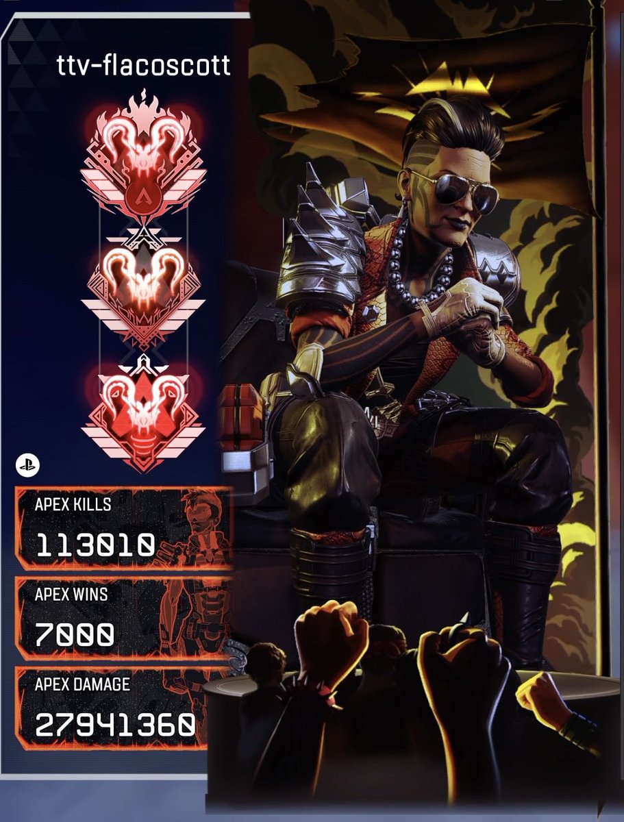 7k wins on Mad Maggie <a href="/PlayApex/">Apex Legends</a>