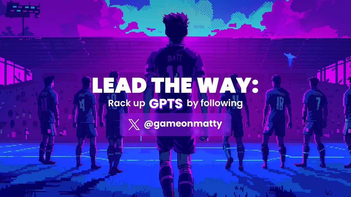 Guess what? 😲

Just by following our CEO, @gameonmatty, you can score #GPTS ($GAME) and gain exclusive insights into @GameOn, plus much more! 🧠

What are you waiting for? 🤔

Follow Matt, and complete other tasks here:

➡️ gpts.gameon.app ⬅️

$GAME