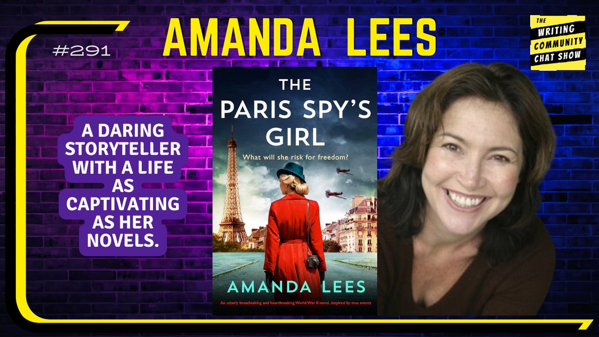 Dive into the captivating world of bestselling author Amanda Lees (@amandalees) on this week's Writing Community Chat Show! From her adventurous upbringing to thrilling spy novels, discover the magic behind her storytelling ✨ Watch it live this Friday, 8pm UK time on YouTube