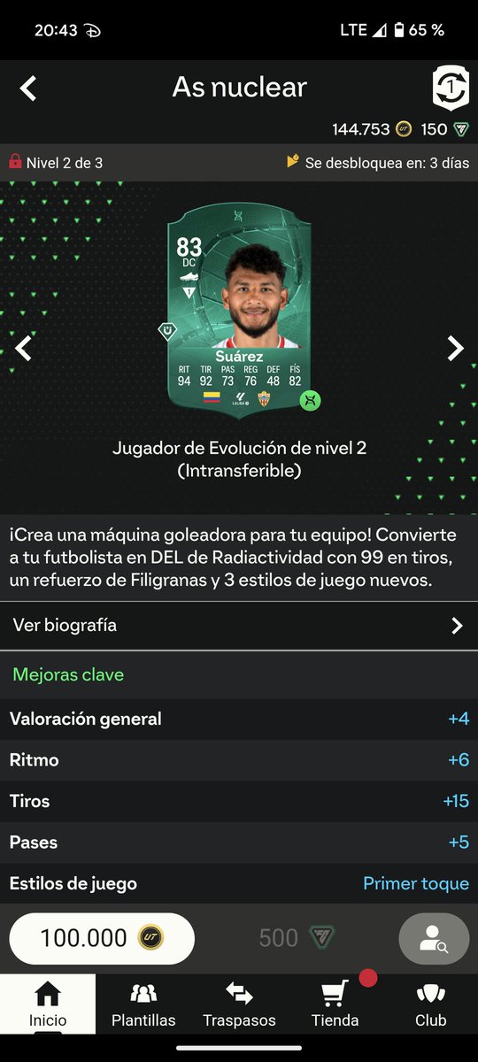 MaNuSetnas's tweet photo. @JuniorSintress Se puede dejar esta evo asi para que termine y poder meterla en esta? https://t.co/vaqKEsJbnS