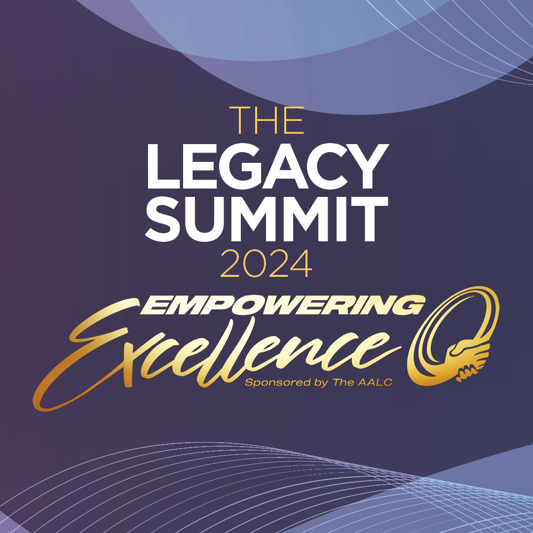The AALC Legacy Summit is just days away & it’s a great opportunity to learn from successful leaders in our business. Looking forward to workshops on leadership, growing my business & meeting clients’ needs!
#AALCLegacySummit
