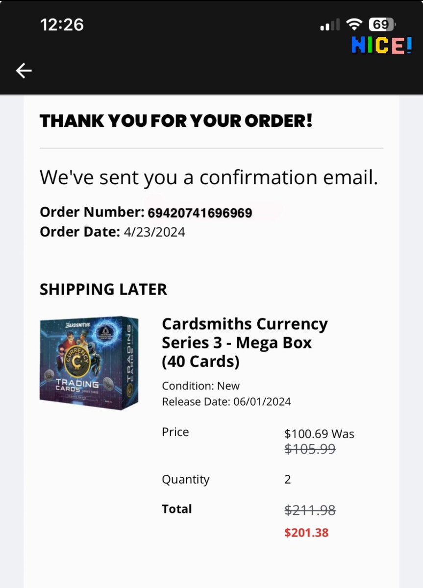 ToodaGME's tweet photo. π₯² @GameStop @CARDSMITHS_
$GME #ShopGamestop #Bitcoin $BTC $ETH #Crypto #TradingCards #69Nice #GME #GameStop #Cardsmiths #Currency https://t.co/Opfw2vhU2D