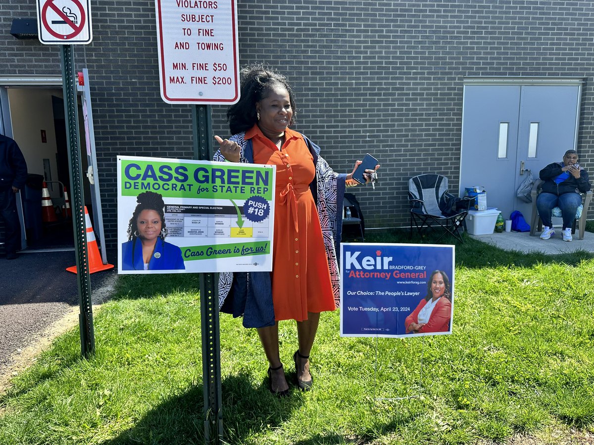 CassGreenForPA tweet picture