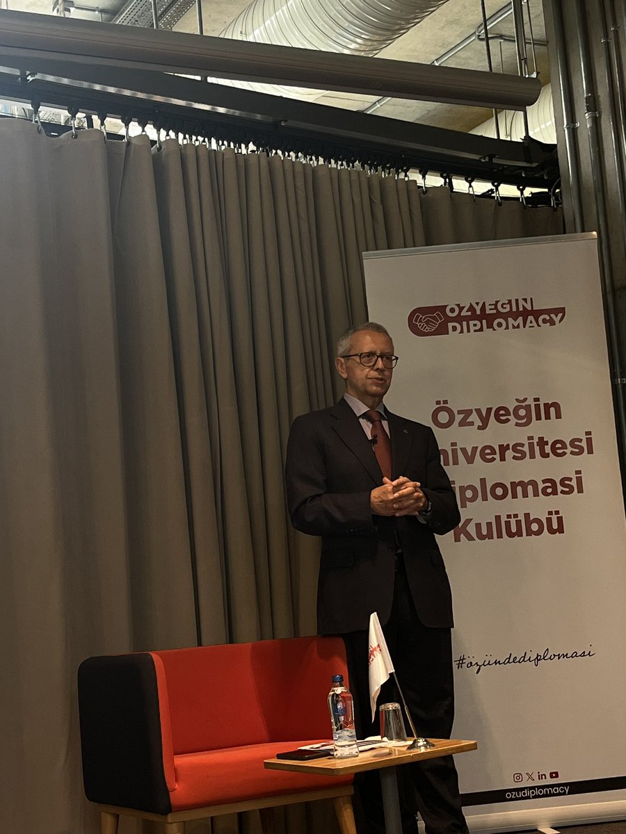 Yesterday, we had the privilidge of hosting Ambassador (R) <a href="/BEMithatRende/">Mithat Rende</a> at our event titled “Geopolitics of Energy and Security”. We extend our gratitude for his contributions and for sharing his insights on the history of struggle for energy  resources and diplomacy.

⬇️