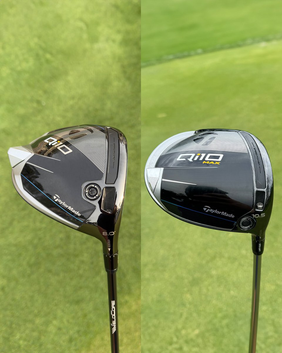 The #Qi10Driver models that are dominating the world of golf. 💪 @NellyKorda and Scottie Scheffler are using Qi10 Max and Qi10, respectively, on this historic run. Learn how the different driver models in the family can help your game off the tee: tmgolf.co/XQi10