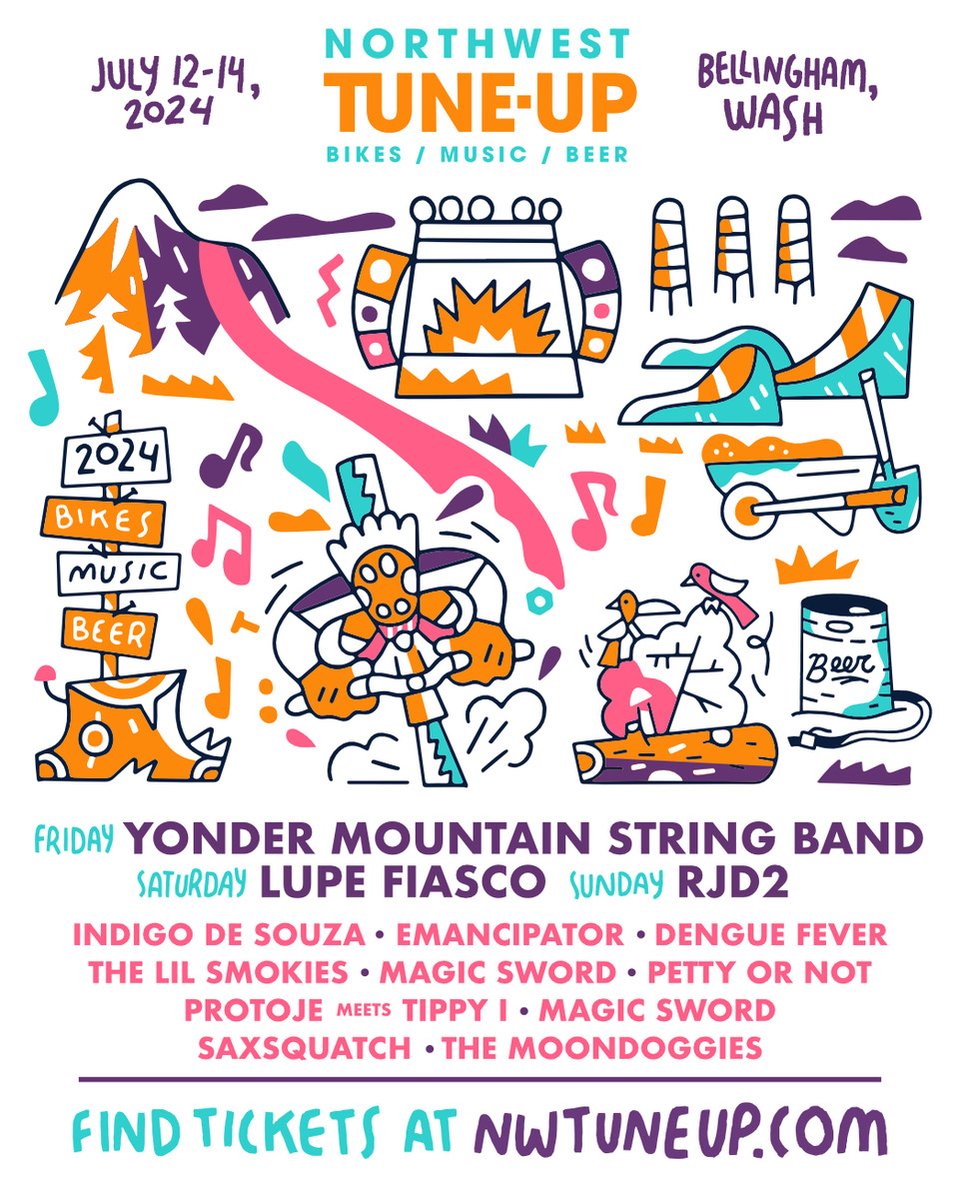 See you in July, Bellingham!