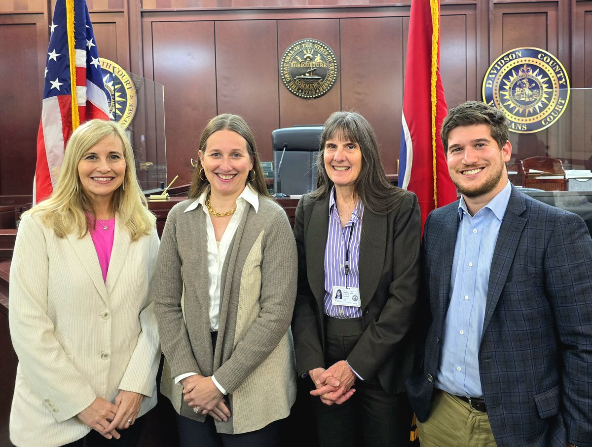 Our Mental Health Court Graduates received a powerful message from @MeganCBarry today. We're honored to have her share her story. Thank you to @angienashville, @AllenBurkley and @JacobKupin4D19 for joining us to celebrate our graduates.