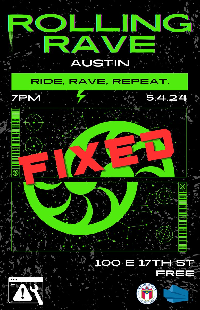 rollingrave's tweet photo. We’re back!! RSVP now for the next Rolling Rave! 

https://t.co/F71nC1TEVa

Don’t miss out on the party of the year - let us know you’re coming and tag your squad! 

#rollingrave #2024calendar #edmmusic #bikeride #techno #housemusic https://t.co/aWMDVpVra3