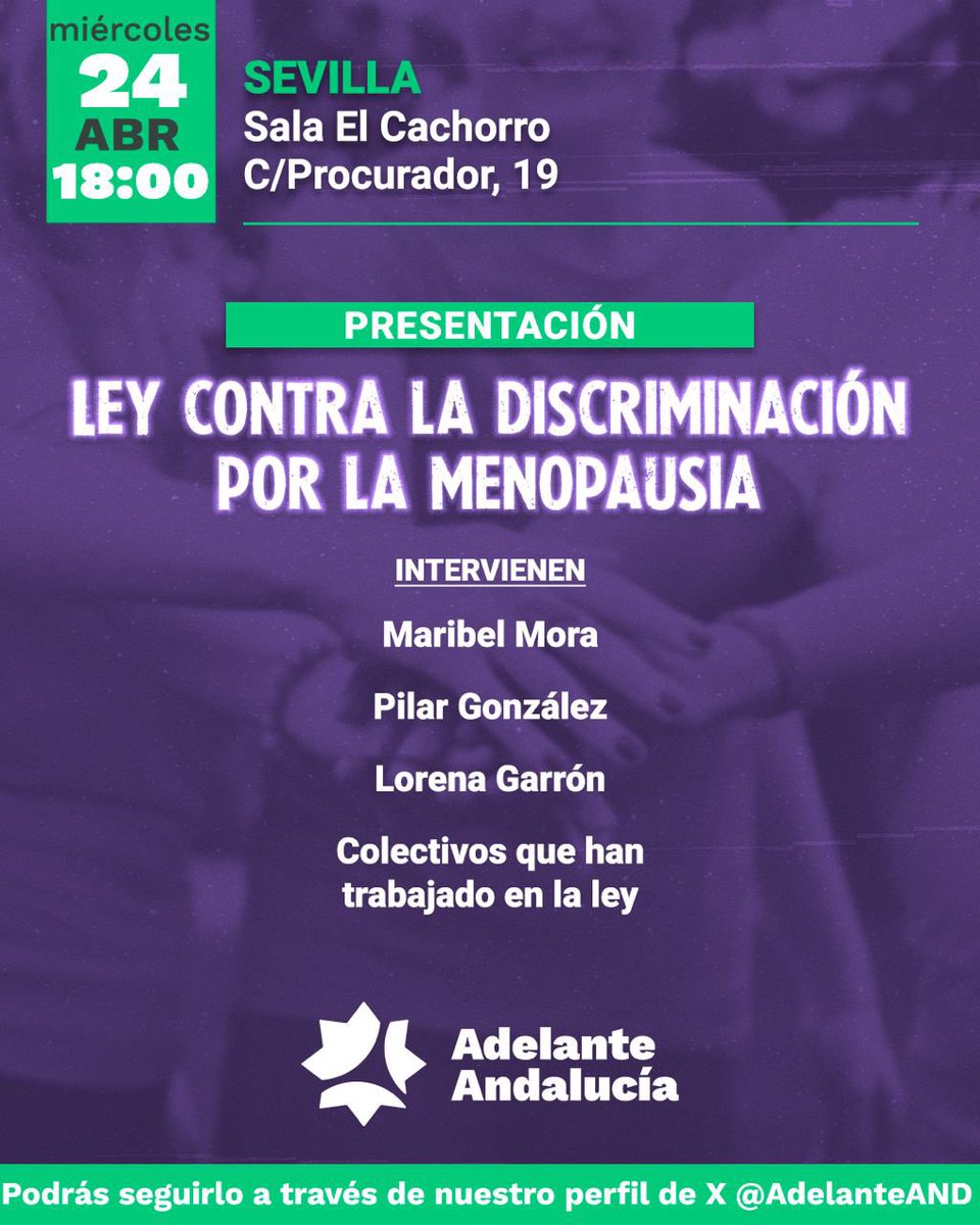 Mañana vente a este encuentro con mujeres que vamos visibilizar la menopausia ! Esa gran desconocida con la que además se nos estigmatiza