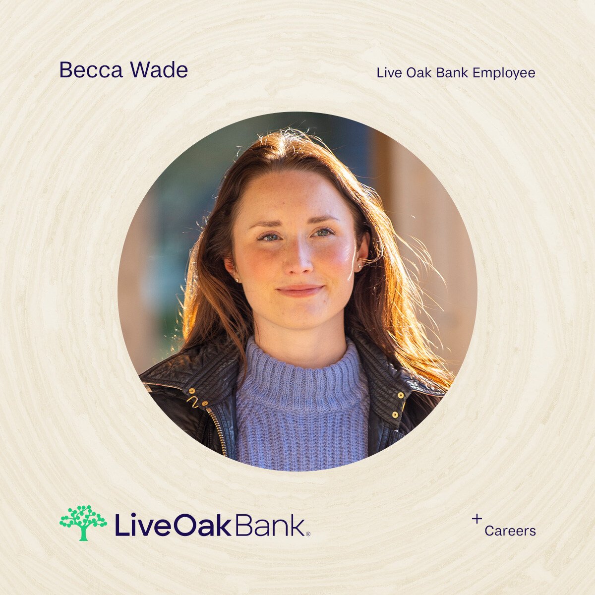 'Live Oak's culture is one of empathy and empowerment, giving every employee the opportunity to provide feedback to the organization. The campus and culture here are unparalleled.' - Becca W, Live Oak Bank Employee. Member FDIC.