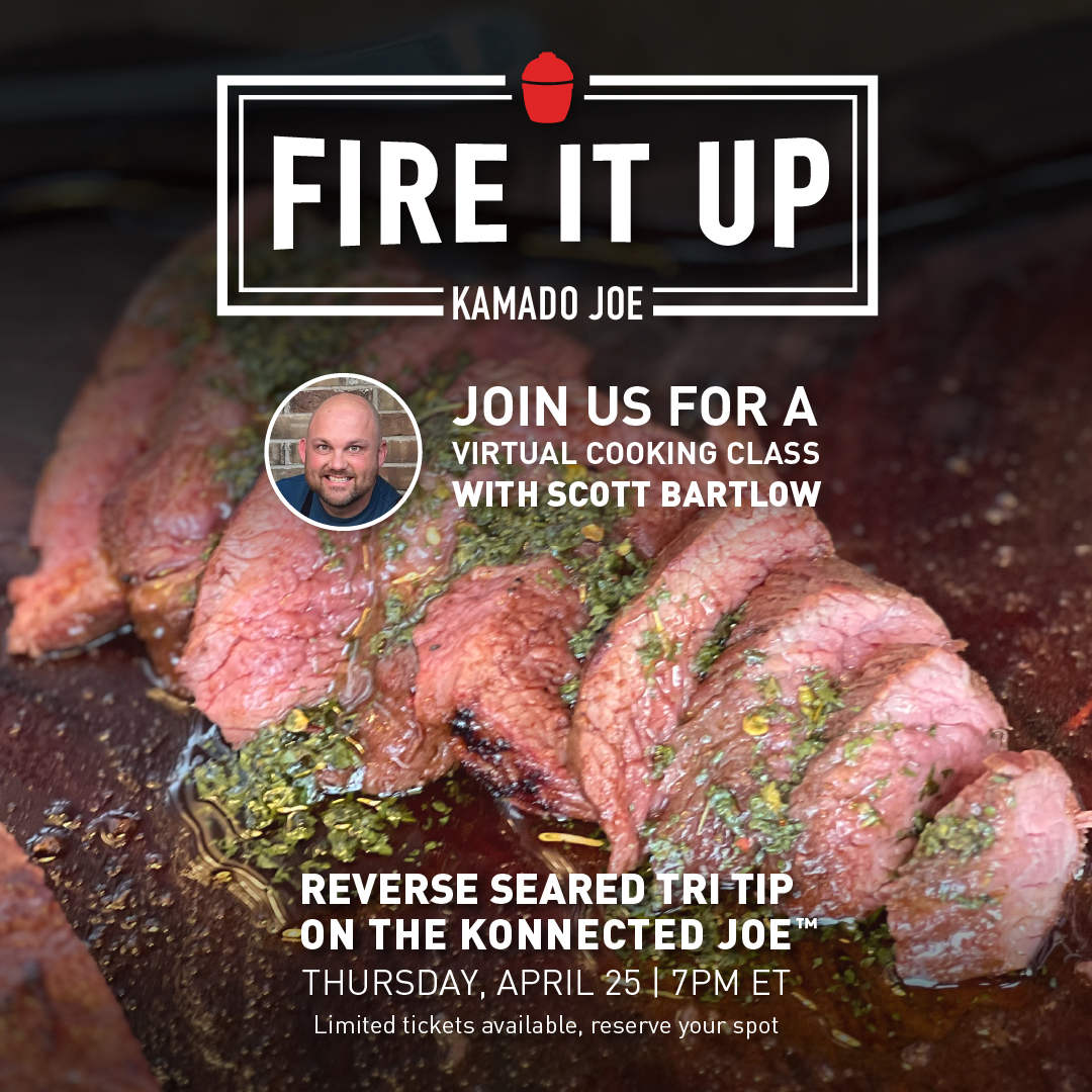 Get ready to fire it up!🔥Join us for our next virtual cooking class with Scott Bartlow on Thursday, April 25th at 7PM ET. Click here to register: bit.ly/4aJ9nMR