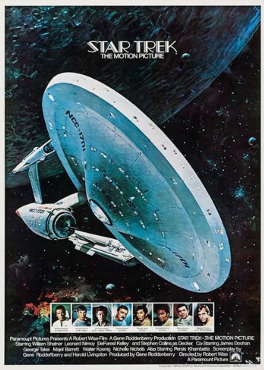 thegeekscave's tweet photo. Star Trek: The Motion Picture (1979)
To celebrate Voyager re-establishing contact let rewatch one of the most epic sci-fi movies of all time. The Enterprise reveal scene at space dock is burned into my memory!
#RetroRewatch #retromovies #70sSciFi #startrek https://t.co/rGwSCgaom6