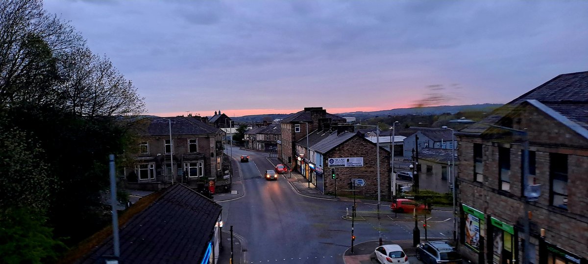 The first time I've managed to get a view from the @northernassist #mobileoffice this leaving Accrington. But, not from the centre of the Viaduct this time