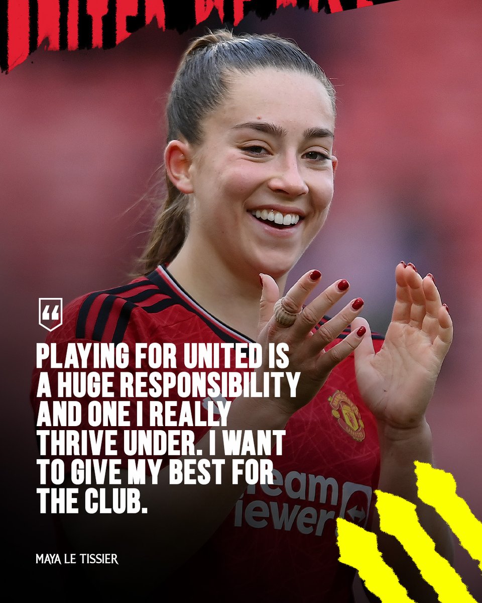 Plenty more to come, @MayaLeTissier 📈🌟 #MUWomen