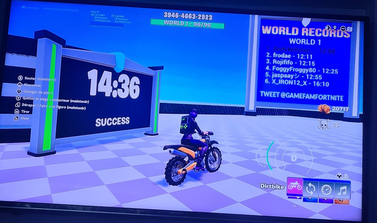 MarjoCnudde's tweet photo. @GamefamFortnite Record world 1, Let's go the top 5 🏆 https://t.co/aV4gnoxslR