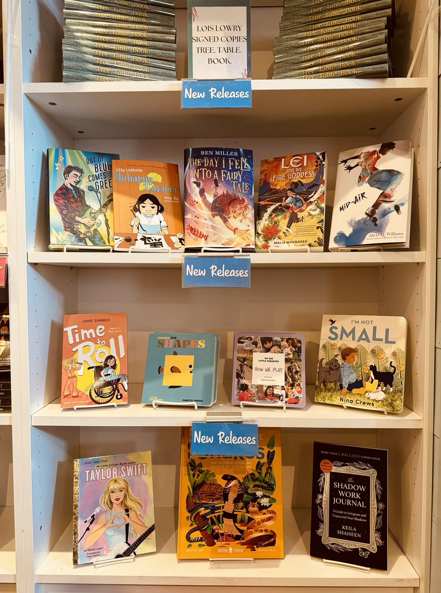 Another Tuesday, another beautiful collection of new releases! Happy Happy #bookbirthday to all of these wonderful folks!! 🎂 @theoblue_jpg @BRENDAN_WENZEL @rubingo @lislhd @lynnorbontigao @JulieAndrews @ewhamilton @porliniers @LoisLowryWriter @ActualBenMiller @crews_nina