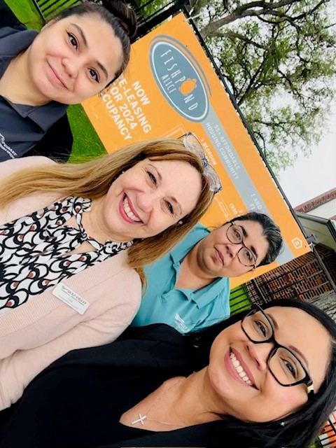 🎉 We were honored to join  for the grand opening and ribbon cutting of the FishPond at Alice housing development! 🏠 For leasing leasing@fishpondliving.com. 📧 #GrandOpening #RibbonCutting #ElderlyHousing #CommunityDevelopment #CaringCommunities 🌟