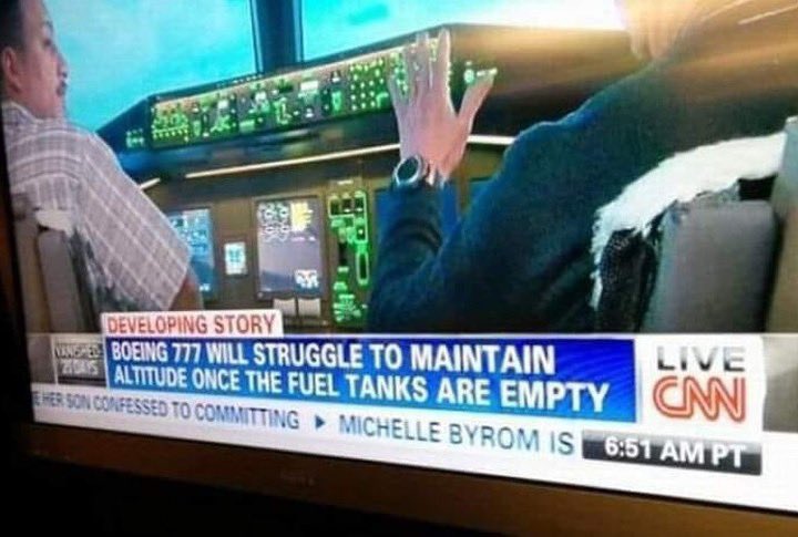 Hey @CNN that’s true of ALL aircraft 🤦🏻‍♂️😂